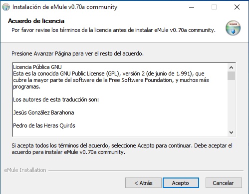 instalacion emule paso 2 instalacion emule paso 2